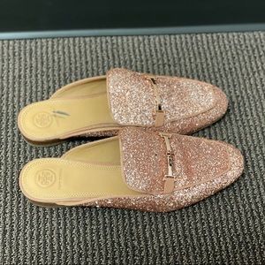 Tory Burch Amelia Glitter Mule Size 10M